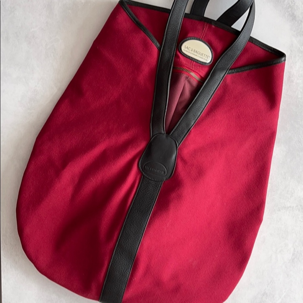 Sac-a-Baguette Market Tote NWOT